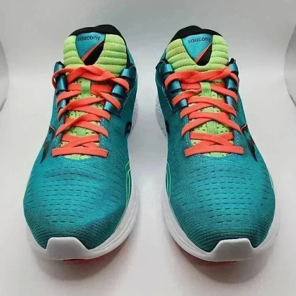 Saucony Womens Kinvara 11 S20551-10 Athletic Running Shoes Blue Green Size 9 - Picture 3 of 12